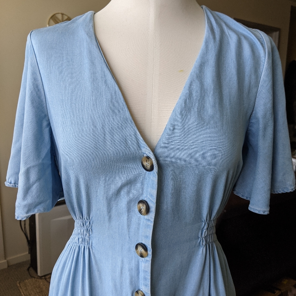 Zara denim dress - Picture 7 of 9